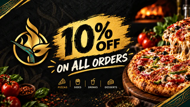 10% OFF ALL ORDERS!