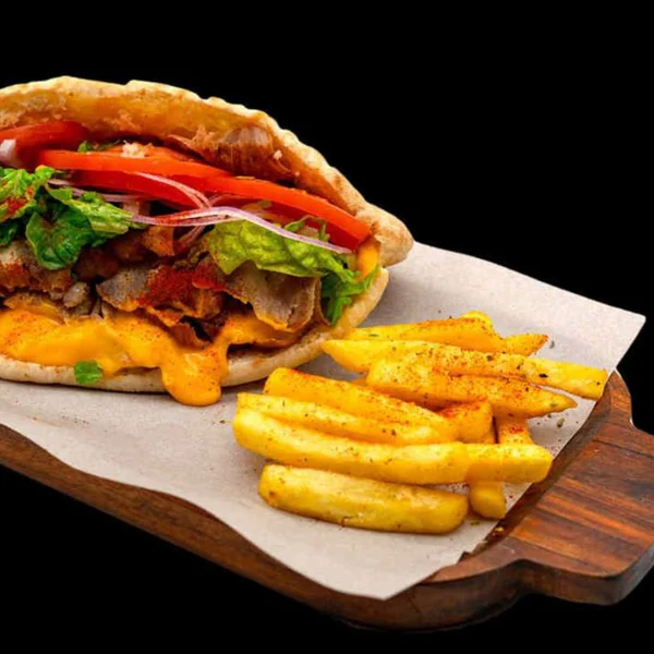 Donner Kebab In Pitta