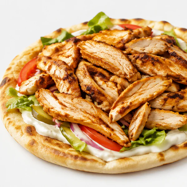 Chicken Shawarma On Naan