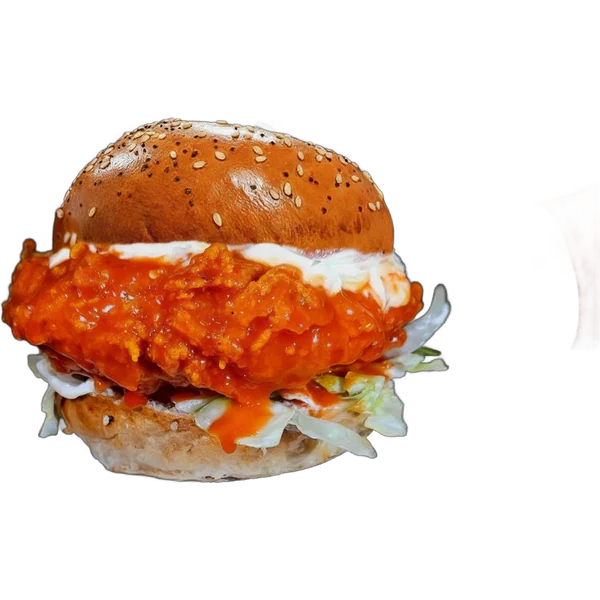 Chicken Buffalo Dip Burger