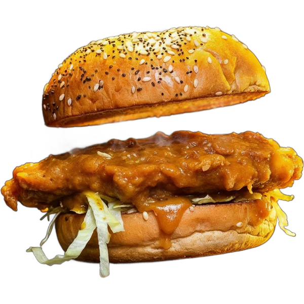 Chicken Curry Dip Burger