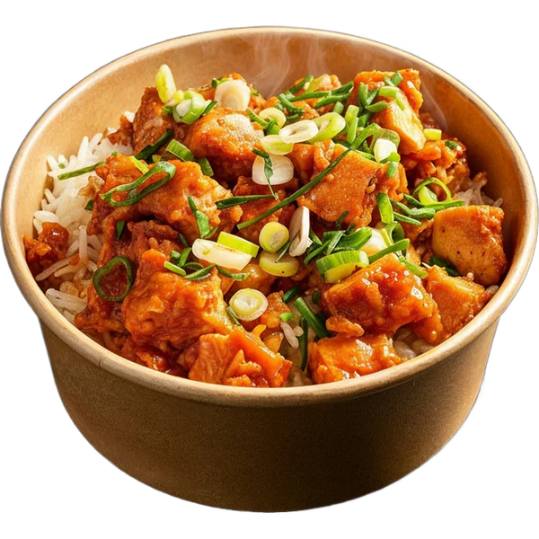 Rice Spicy Dip Bowl