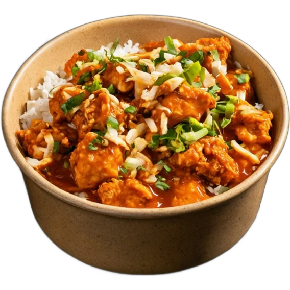 Rice Buffalo Dip Bowl